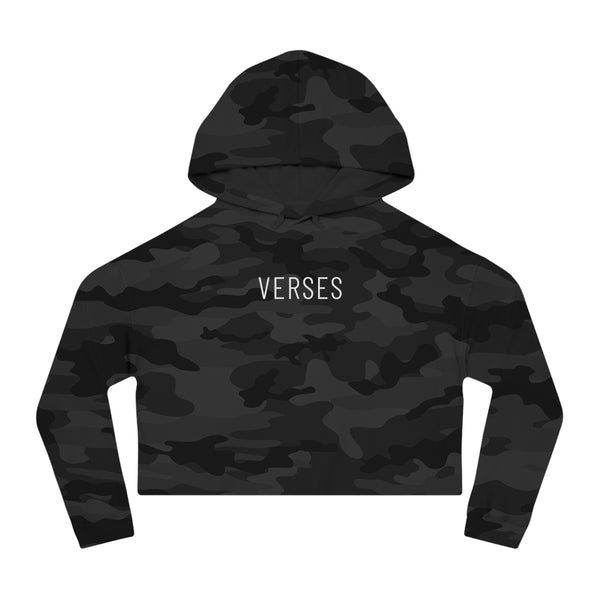 Verses Cropped Hoodie