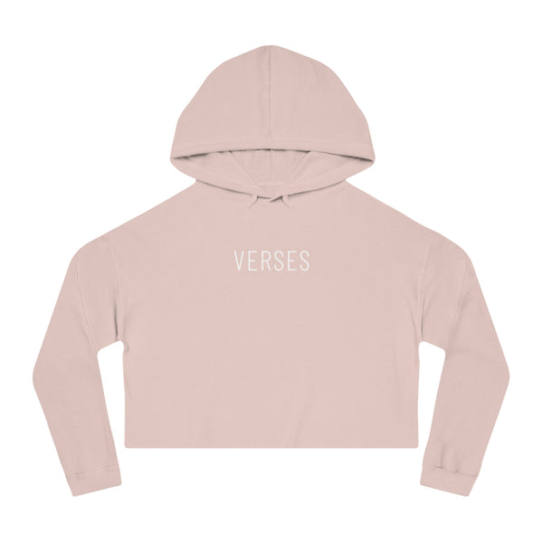 Verses Cropped Hoodie