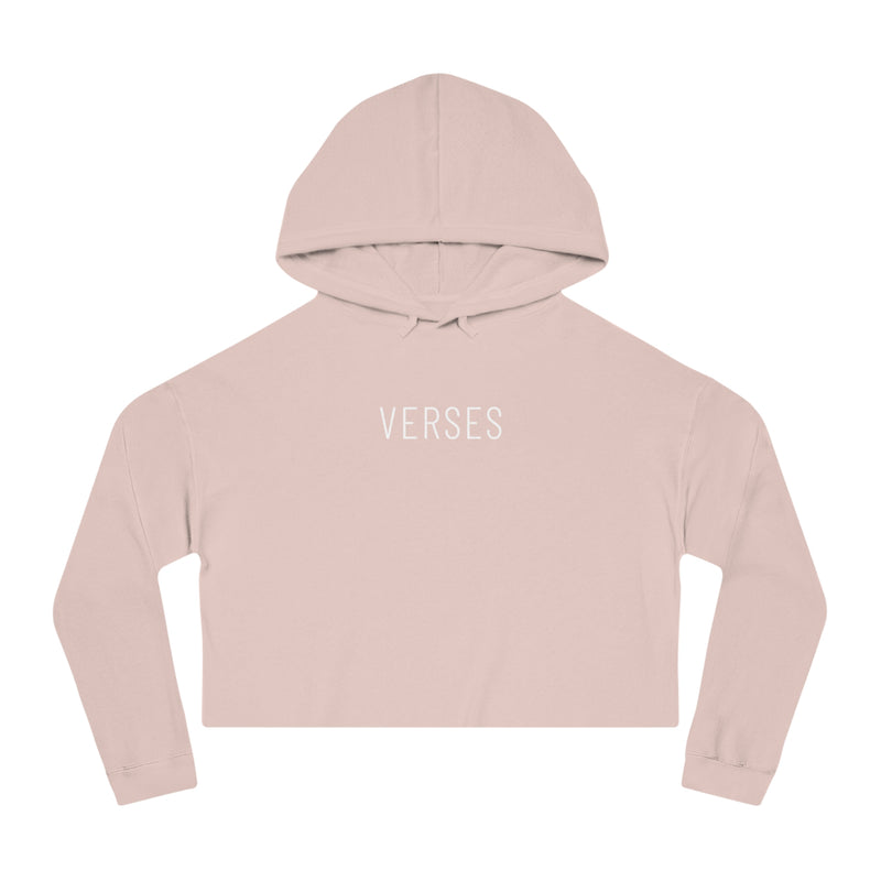 Verses Cropped Hoodie